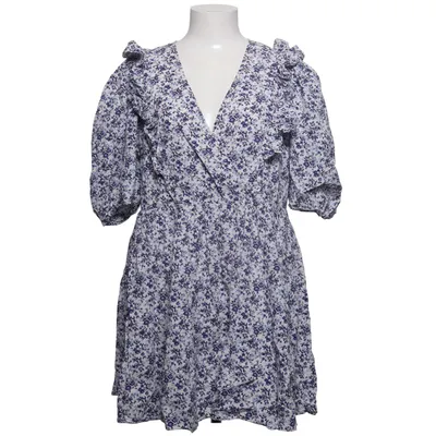 Kjole (Blå, Hvid, Flerfarvet) fra H&M Bomuld, Polyester