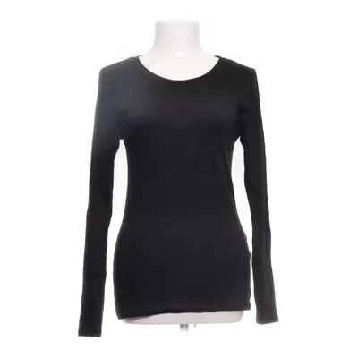 Langærmet t-shirt (Sort) fra FSBN Sister Bomuld, Elastan