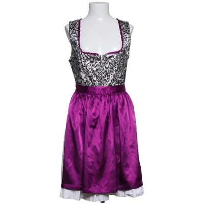 Dirndl (Lila, Vit, Flerfärgad) från Almenrausch