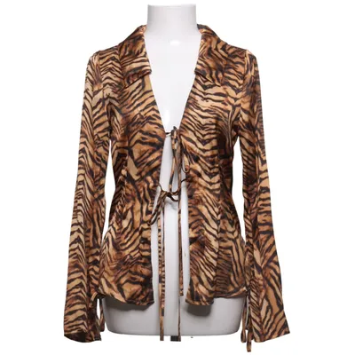 Blouse (Brown, Black) from ASOS Design Polyester