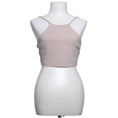 Crop top (Beige) från Missguided Elastan, Polyester