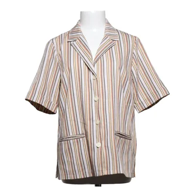 Kortärmad skjorta (Beige, Brun, Flerfärgad) från Vilona Elastan, Polyester, Viskos
