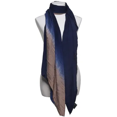 Sjaaltje (Blauw, Beige) van Closed Zijde, Viscose