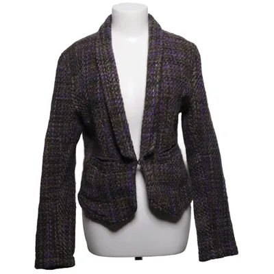 Cardigan (Violet, Marron) de INTI Laine