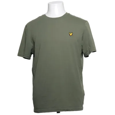 T-shirt (Groen) van Lyle & Scott Katoen, Polyester
