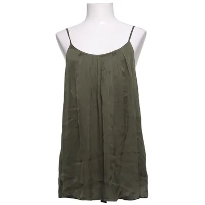Tanktop (Grøn) fra Hallhuber Elastan, Silke, Viscose