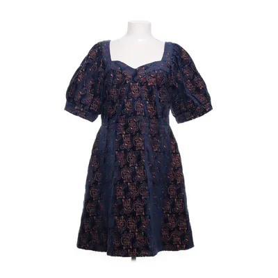 Dress (Blue, Orange) from Ivana Helsinki Cotton, Elastane, Polyester