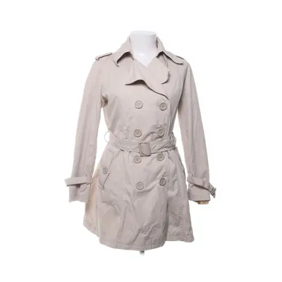 Trench coat (Beige) from Wang li Cotton, Elastane