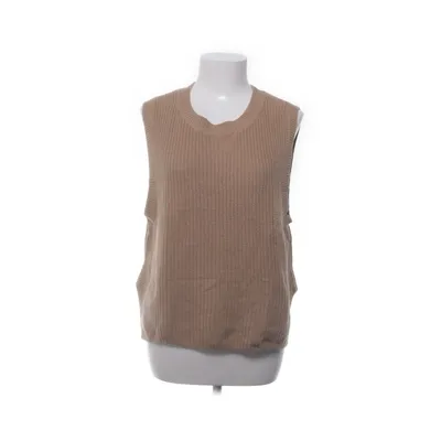 Vest (Beige) from Selected Femme Acrylic, Cotton