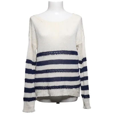 Sweater (White, Blue) from Suiteblanco