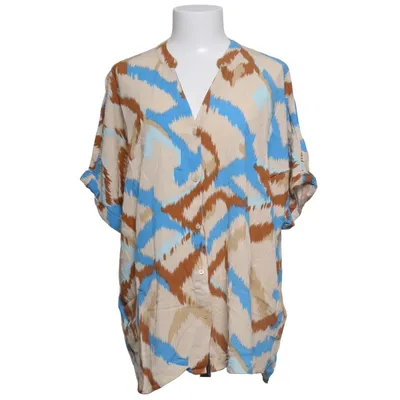 Chemise à manches courtes (Beige, Bleu, Marron) de ONLY Carmakoma Viscose
