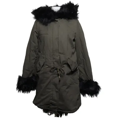 Parka (Vert, Noir) de Zac & Zoe Coton, Polyester