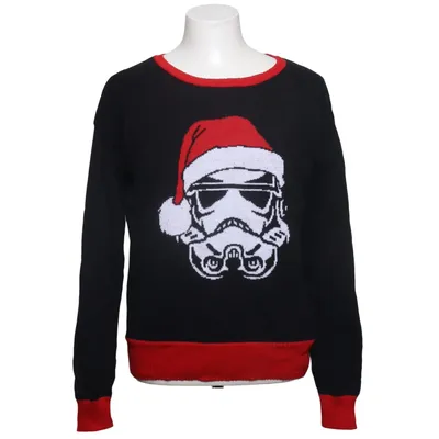 Jultröja (Svart, Röd, Vit) från Star Wars Bomull, Polyester