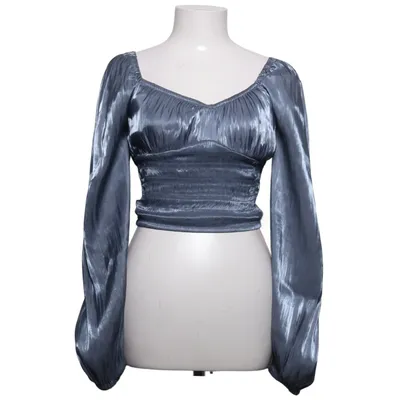 Crop top (Blå) fra Bik Bok Polyester