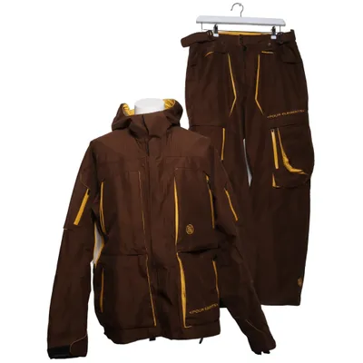 Outdoor-Set (Braun, Gelb) von Four Elements Polyester