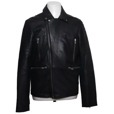 Bikerjacka (Svart) från Barneys Originals Skinn