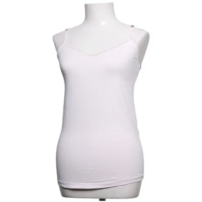 Maternity tank top (White) from H&M Mama Cotton, Elastane