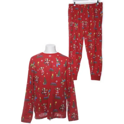 Pyjamasz (Rød, Flerfarvet) fra The Simpsons Bomuld