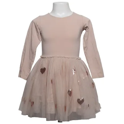 Brudnäbbsklänning (YVONNE DRESS) från Konges Sløjd Elastan, Ekologisk bomull, Polyester