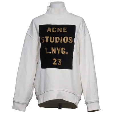 Sweatshirt (White) from Acne Studios Cotton