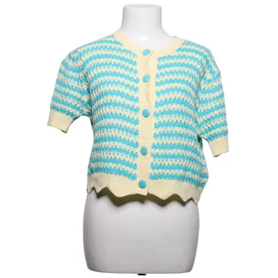 Cardigan (Blauw, Wit) van Debut Acryl, Katoen