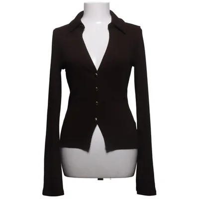 Top (Brown) from Amisu Elastane, Polyester, Viscose