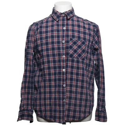 Flanellskjorta (Blå, Röd, Vit) från Identic Man Bomull, Polyester