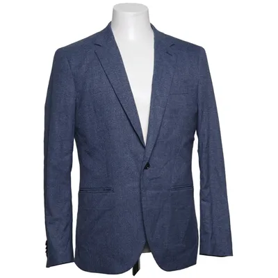 Blazer (Blue) from H&M Man Elastane, Polyester, Viscose