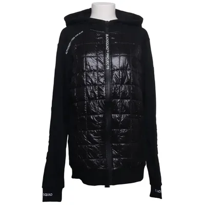 Hoodie (Black) from Black Squad Cotton, Polyamide, Polyester