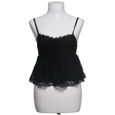 Crop top (Black) from Romwe Polyester