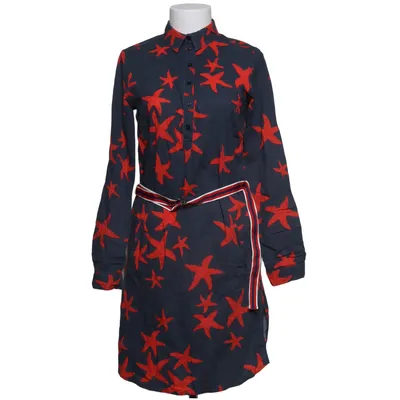 Robe chemise (Rouge, Noir) de Milano Italy Coton