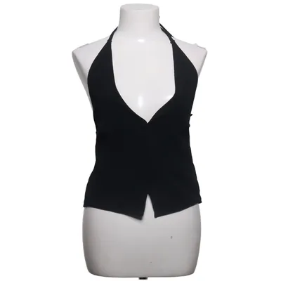 Wikkeltop (Zwart) van Gina Tricot Elastaan, Polyester
