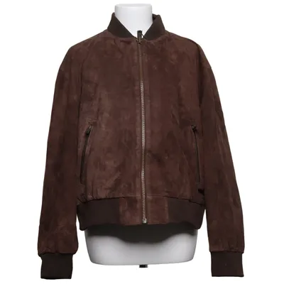 Bomberjacka (Brun) från Arma Bomull, Skinn, Polyester, Viskos