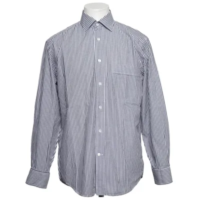 Shirt (Zwart, Wit) van Van Laack Katoen