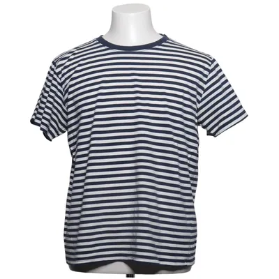 T-shirt (Blå, Vit) från Dedicated Bomull