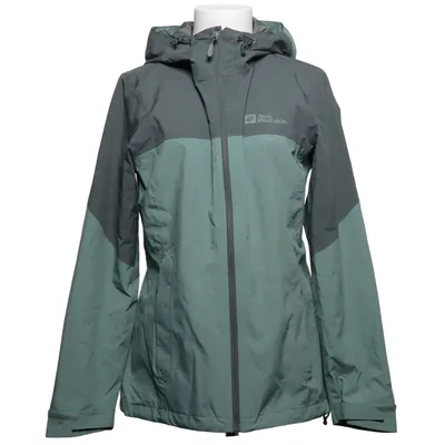 Outdoor jacket (Green, Gray) from Jack Wolfskin Polyester