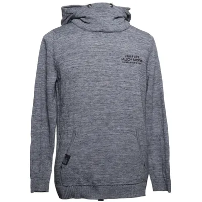Sweat à capuche (Gris) de Much More Coton, Polyester