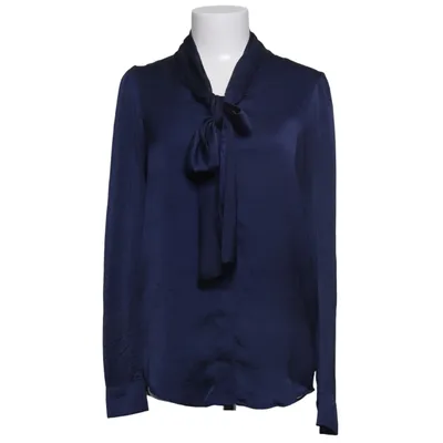 Pussy bow blouse (Blue) from Daisy Grace Polyester