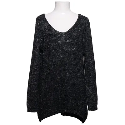 Sweater (Black, Silver) from Barfota Acrylic, Polyester