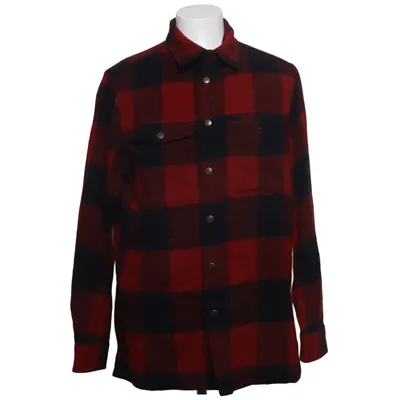 Flannel shirt (Red, Black) from Fjällräven Acrylic, Cotton, Polyamide, Polyester, Viscose, Wool