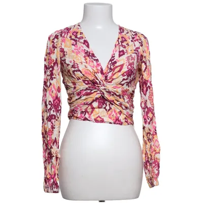 Slå-om bluse (Flerfarvet, Pink) fra Costes Studio Viscose