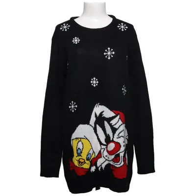 Weihnachtspullover (Schwarz, Mehrfarbig) von Looney Tunes Acryl