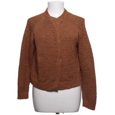 Cardigan (Marron) de Le Comte Coton, Fibre métallique, Polyamide