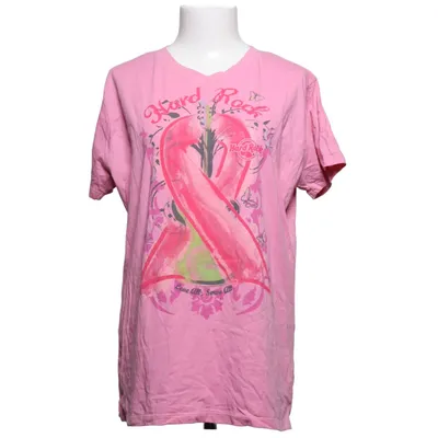 T-shirt (Roze, Meerkleurig) van Hard Rock Katoen