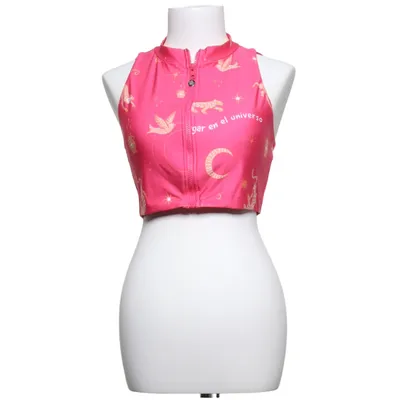 Crop top (Pink) fra Bright Swimwear Elastan, Polyester