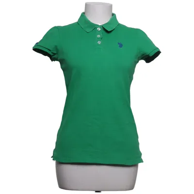 Pikétröja (Grön) från U.S. Polo Assn. Bomull, Elastan