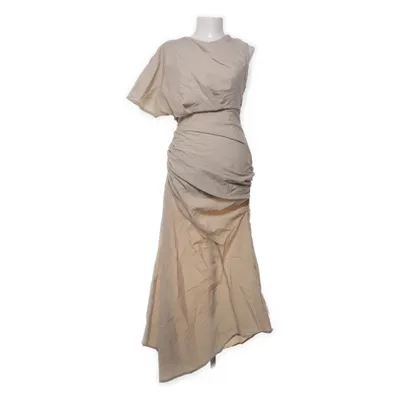 Maxikjole (Beige) fra ASOS Polyester, Polyamid