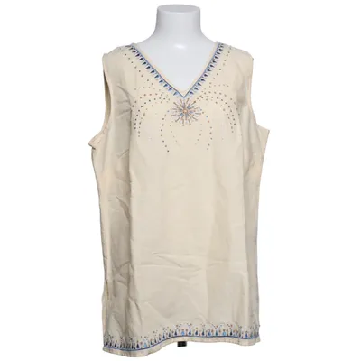 Tunique (Beige, Bleu, Multicolore) de Plus Free Form Coton, Lin