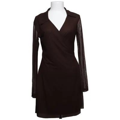 Wrap dress (Brown) from STR Elastane, Polyester