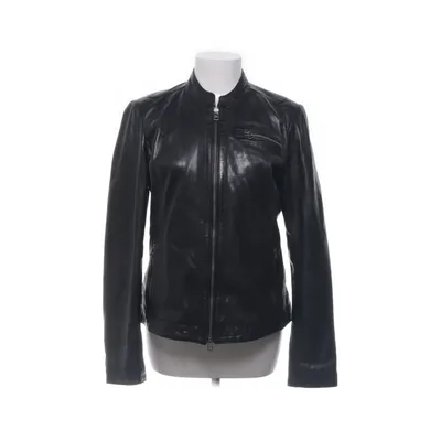 Leather jacket (Black) from CKN of Scandinavia Polyester, Leather